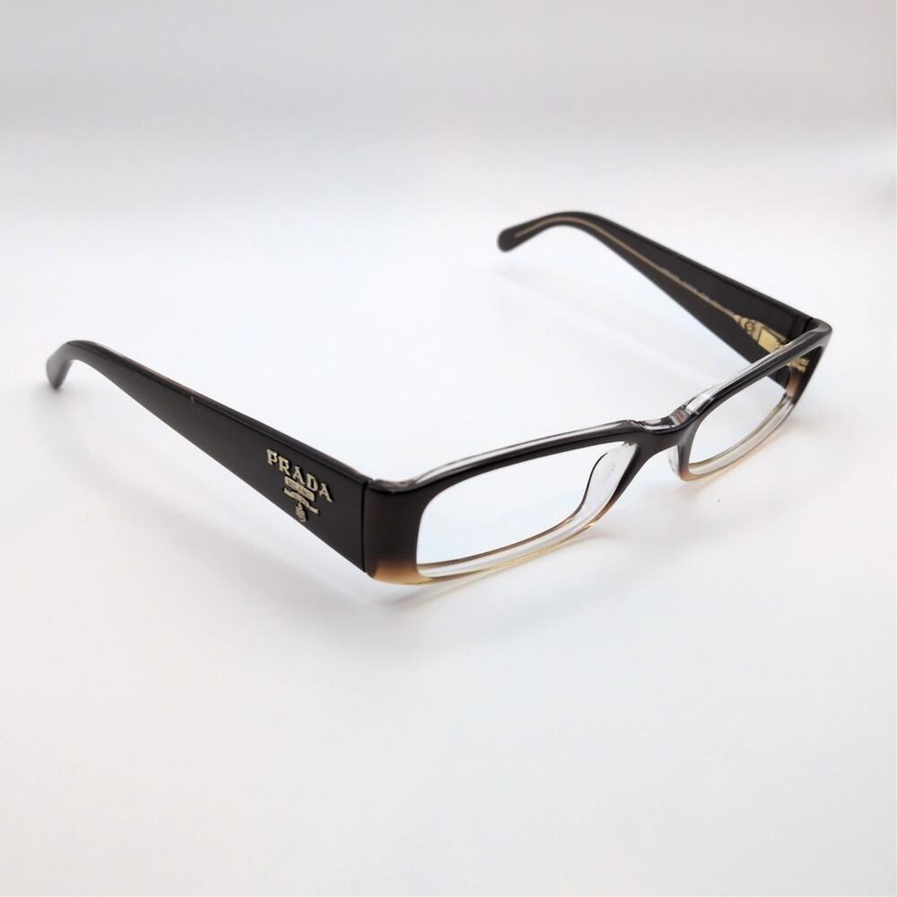 PRADA Brown Ombre Womens Rectangular Eyeglasses F… - image 1